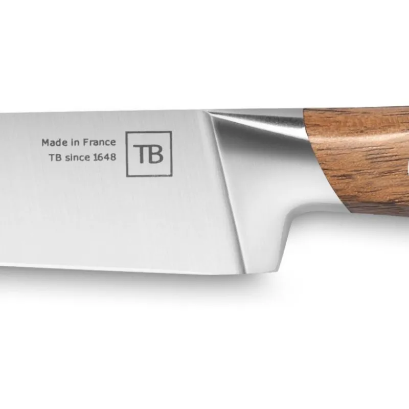 Couteaux Professionnels<TB Groupe - Tarrerias-Bonjean Couteau de boucher 21 cm Georges manche noyer, TB Groupe