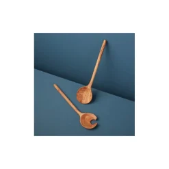 Ustensiles En Bois<Be Home Couverts à salade en bois d'olivier forme croissant,