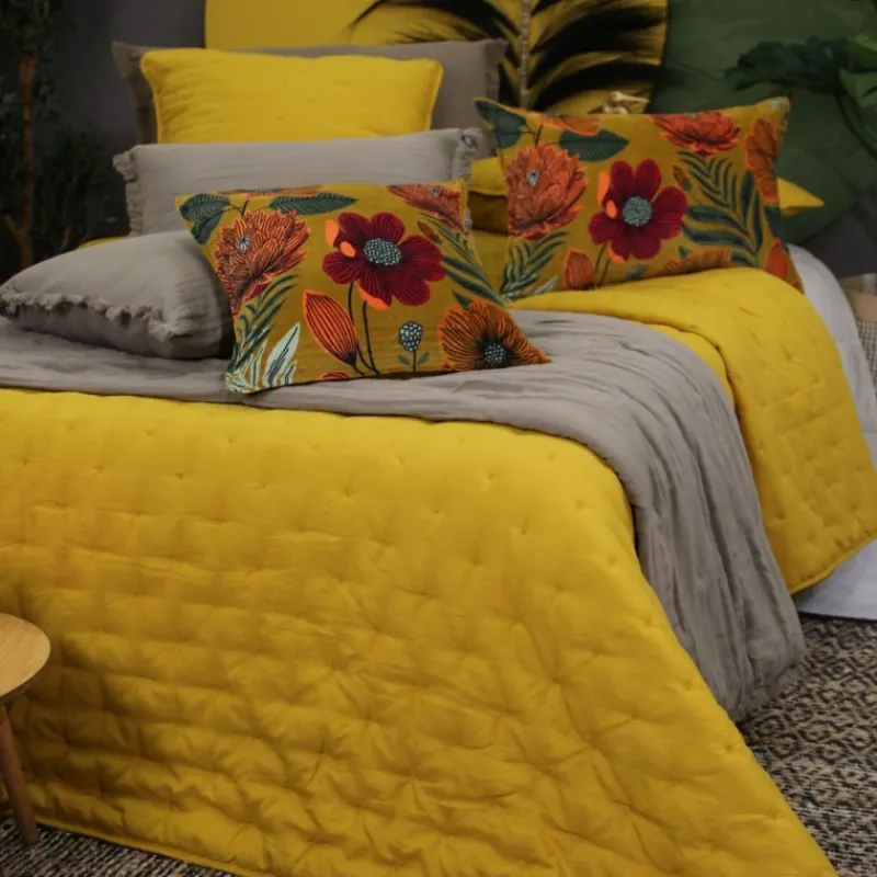 Plaids Et Couvre-Lits<Sud Etoffe Couvre-lit Palazzo Miel,