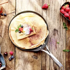 Crêpières<CRISTEL Crêpière aluminium anti-adhérent Exceliss+ Castel'Pro,