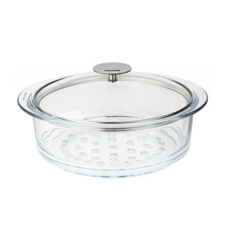 Cuit Vapeur<CRISTEL Cuit vapeur en verre 20cm,