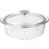 Cuit Vapeur<CRISTEL Cuit vapeur en verre 24cm,