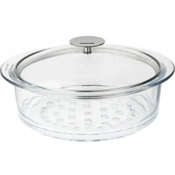 Cuit Vapeur<CRISTEL Cuit vapeur en verre 24cm,