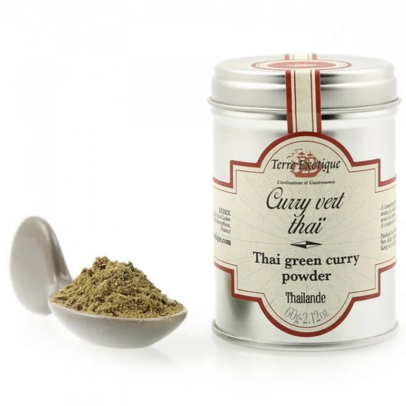 Épices & Condiments<Terre Exotique Curry Vert Thaï,