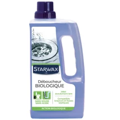 Écologiques|Cuisine<STARWAX Déboucheur biologique pour canalisations,