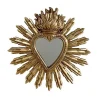 Décorations Murales|Miroirs Et Trumeaux<EMDE Décoration miroir ex-voto coeur soleil or, Emdé