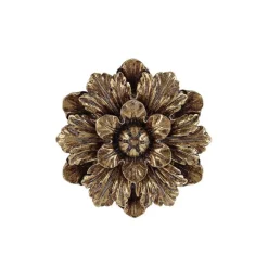 Décorations Murales<EMDE Décoration murale fleur dorée 13,5 cm, Emdé