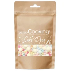 Les Cupcakes<ScrapCooking Décors Sucrés Bubbles Multi 70g,