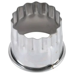 Emporte-Pièce<GOBEL Découpoir rond cannelé inox,