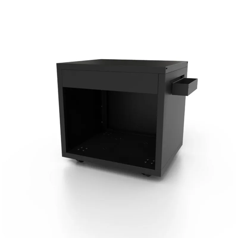 Planchas Et Accessoires<FORGE ADOUR Desserte Roulante Acier Fermé Noir,