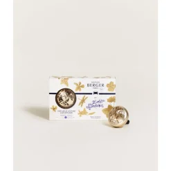 Diffuseurs De Parfum D'Intérieur<MAISON BERGER Diffuseur voiture Lolita Lempicka or satiné,