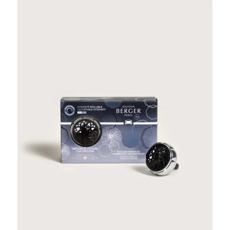 Diffuseurs De Parfum D'Intérieur<MAISON BERGER Diffuseur voiture Molécule Sous les Magnolias,