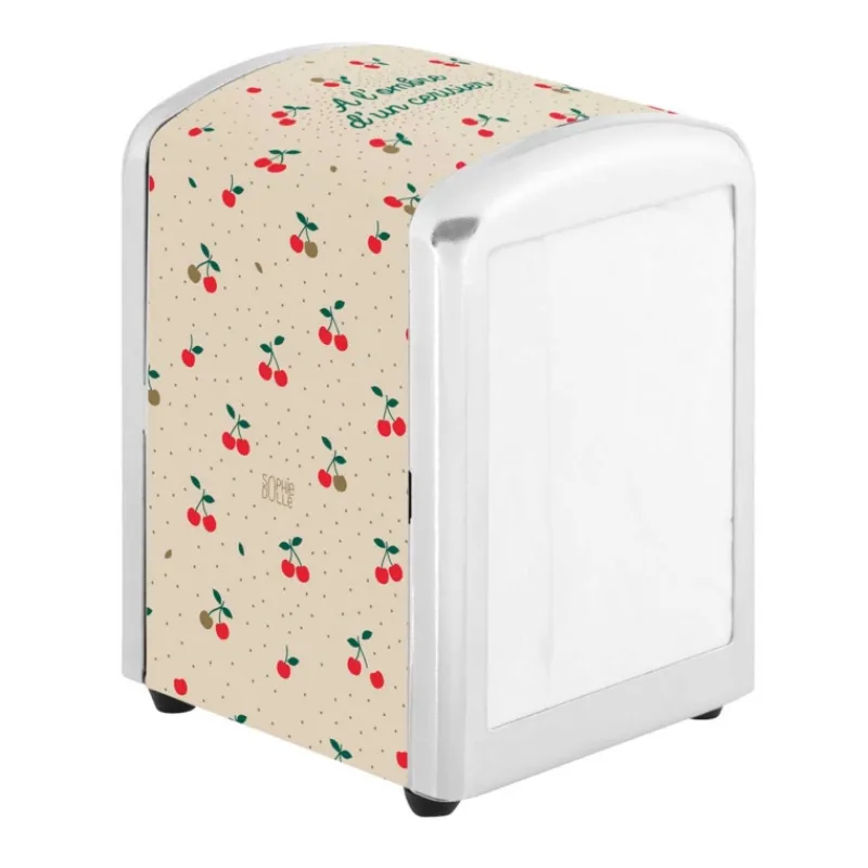 Objets Insolites<DERRIERE LA PORTE Distributeur de serviettes A l'ombre d'un cerisier, Derrière la porte