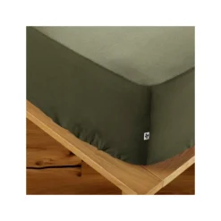 Draps Plats Et Draps Housse<L'effet papillon Drap housse Ambre Romarin,