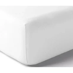 Draps Plats Et Draps Housse<Anne de Solène Drap Housse Percale Vexin Blanc,