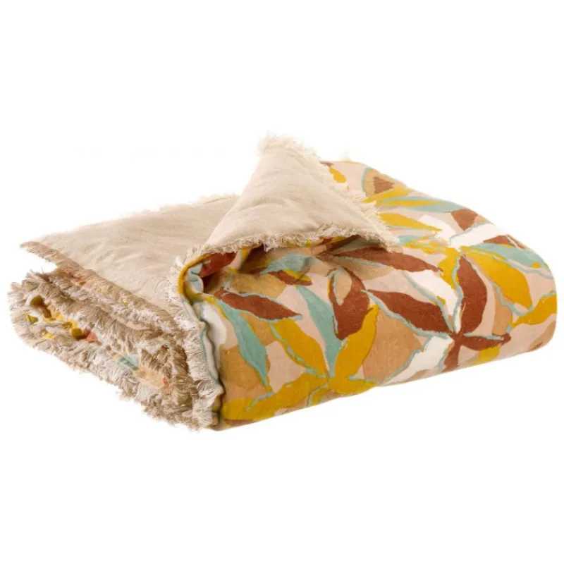 Plaids Et Couvre-Lits<VIVARAISE Édredon imprimé Alina Dragée 85 x 200,