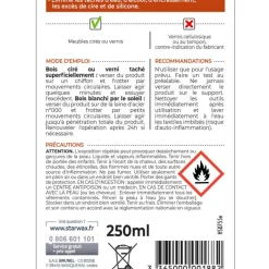 Bois<STARWAX Détachant meubles cirés et vernis,
