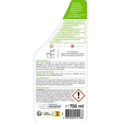 Écologiques<STARWAX Détartrant gel WC et Broyeurs Soluvert,