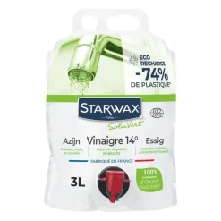 Écologiques|Cuisine<STARWAX Eco recharge Vinaigre 14° Soluvert,