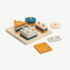 Les Jeux Pour Enfant<Asa Toys Empilages géométriques, Plan Toys