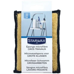 Brosserie<STARWAX Eponge Microfibre Gros Travaux,