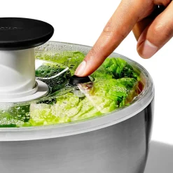 Ustensiles Pour La Salade<OXO Essoreuse à salade inox 26cm,