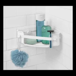 Coin Lavabo|Coin Douche Et Bain<Umbra Etagère d'angle de douche Flex Gel-lock,