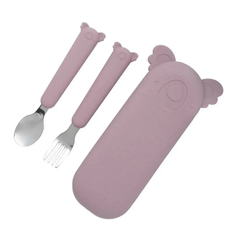 Les Couverts Pour Enfant<The Cotton Cloud Etui à couverts Zoé le Koala,