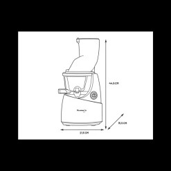 Centrifugeuses Et Extracteurs De Jus<Kuving's Extracteur de jus B9700 Gris,