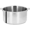 Amovible<CRISTEL Faitout 24cm amovible inox Casteline,