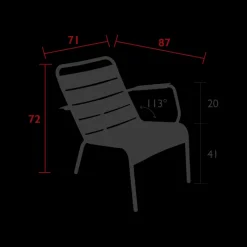 Lounge|Fauteuils, Chaises Et Bancs<FERMOB Fauteuil bas Luxembourg,