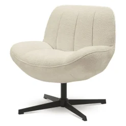 Fauteuils Et Chauffeuses<Opjet Fauteuil pivotant Pauline Écru,