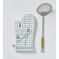 Gants Et Maniques<Sylvie Thiriez Gant de cuisine À table vert,