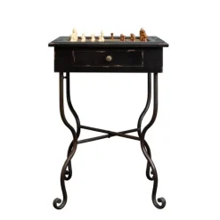 Les Jeux D'Intérieur|Objets Insolites<Chehoma Guéridon Jeux d'échecs,