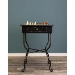 Les Jeux D'Intérieur|Objets Insolites<Chehoma Guéridon Jeux d'échecs,