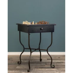 Les Jeux D'Intérieur|Objets Insolites<Chehoma Guéridon Jeux d'échecs,