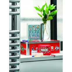 Coin Lavabo<DERRIERE LA PORTE Housse à pilules à ma santé, Derrière La Porte