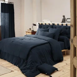 Housses De Couette, Parures<L'effet papillon Housse de couette Gaze de coton Gaïa Minuit,