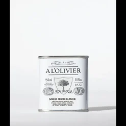 Huile & Vinaigre<À L'OLIVIER Huile d'olive aromatique saveur Truffe blanche, A L'OLIVIER