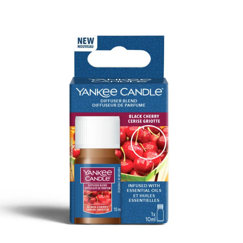Diffuseurs De Parfum D'Intérieur<Yankee Candle Huile parfumée Cerise Griotte pour Diffuseur ultrasonique,