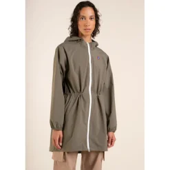 Le Prêt À Porter<Flotte Imperméable Long Amelot Kaki,