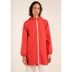Le Prêt À Porter<Flotte Imperméable Long Amelot Rouge,