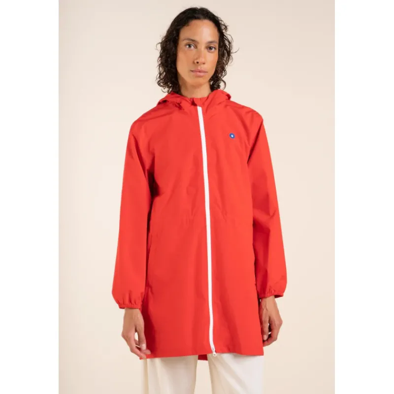 Le Prêt À Porter<Flotte Imperméable Long Amelot Rouge,
