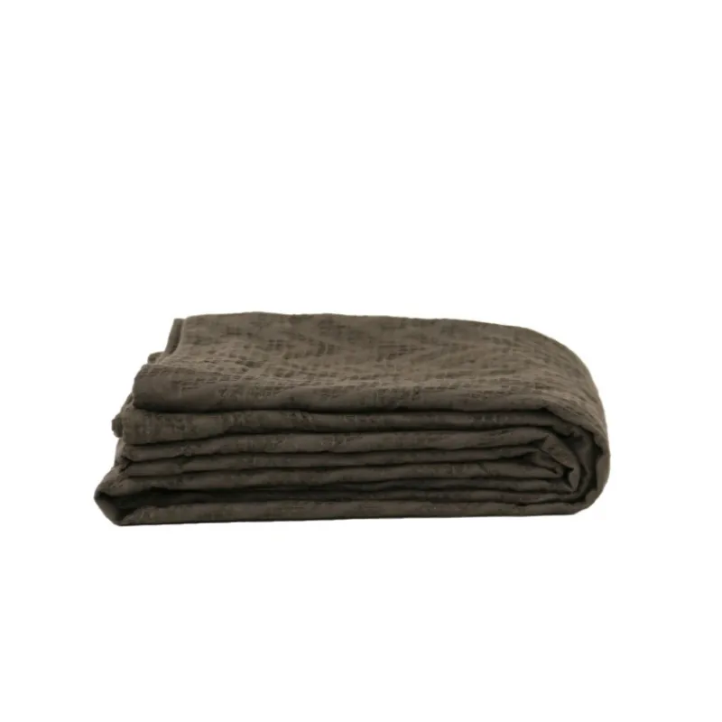 Plaids Et Couvre-Lits<Sud Etoffe Jeté de Lit Alassio Tarmac,