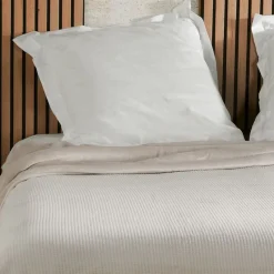 Plaids Et Couvre-Lits<Linder Jeté de lit Gaufré Ivoire,