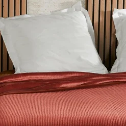 Plaids Et Couvre-Lits<Linder Jeté de lit Gaufré Terre Cuite,