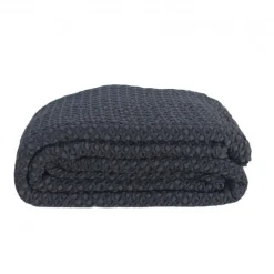 Plaids Et Couvre-Lits<Sud Etoffe Jeté de lit Grand Hotel Anthracite,