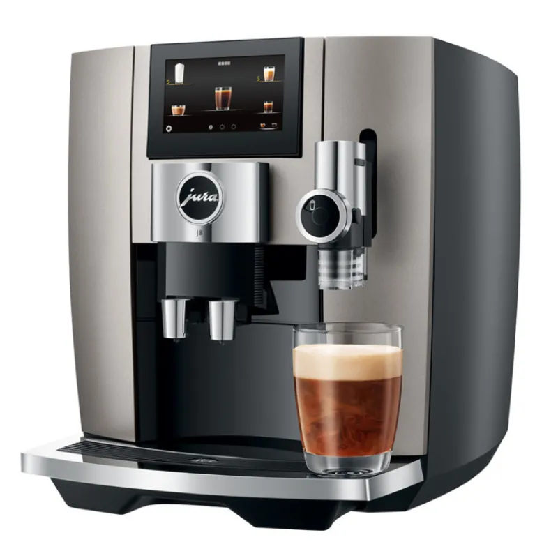 Machines À Café Professionnelles, Robots<JURA Machine Automatique à Café J8 Midnight Silver EA