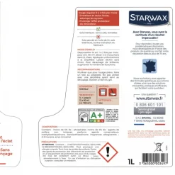 Sols<STARWAX Lait de brillance pour Terres cuites et Tomettes,