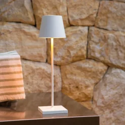 Lampes Et Suspensions<Zafferano Lampe de table Poldina Blanc,